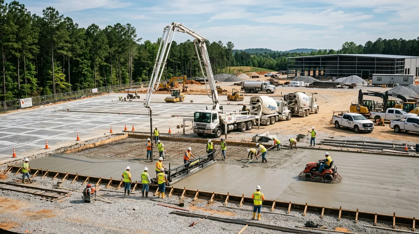 Commercial Concrete Contractors in Johns Creek: What Businesses Need